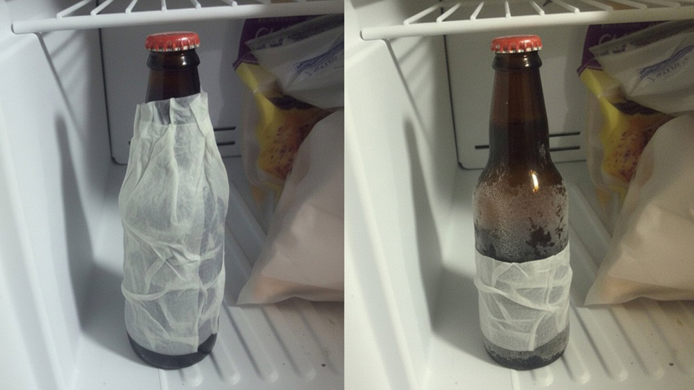 Chill Your Drink Way Faster — With a Napkin?!