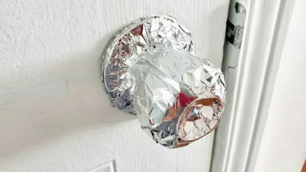 Protect Door Knobs with Aluminum Foil — Here’s Why!