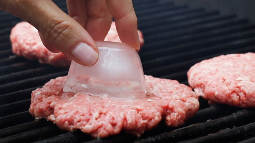 Why Grill Masters Put Ice Cubes on Their Burger Patties!