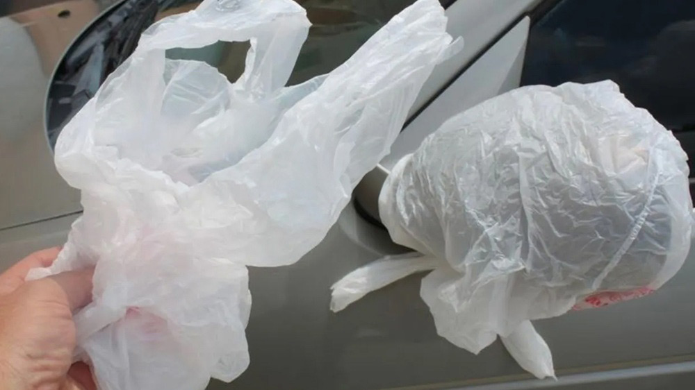 Put Plastic Bags on Your Car Mirrors — Genius Winter Hack!