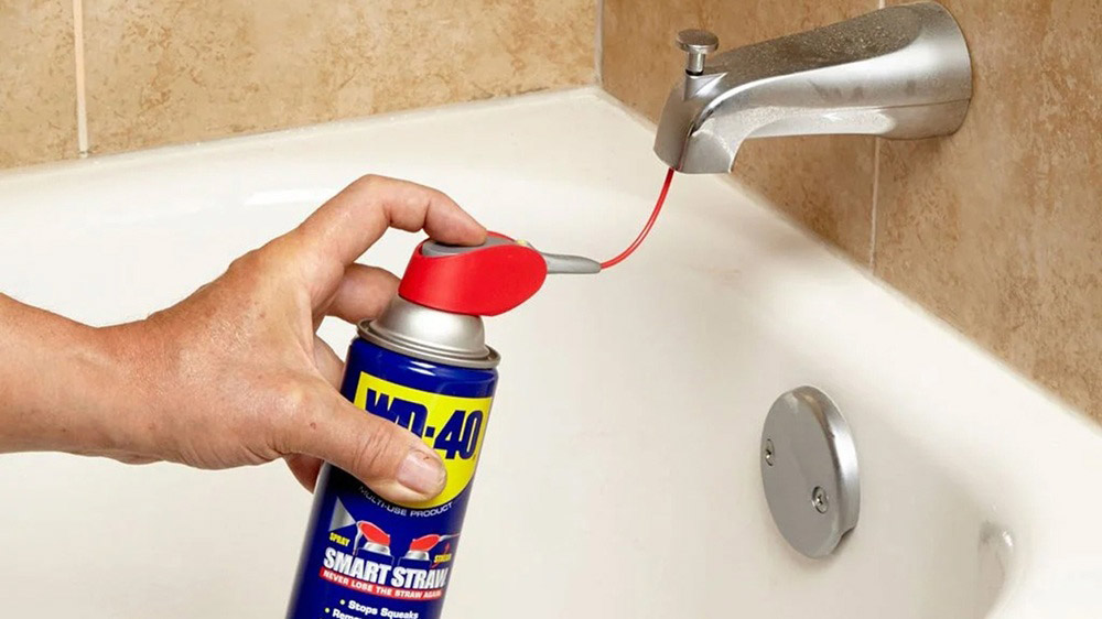 Here’s What Happens When You Spray WD-40 Into Your Faucet!